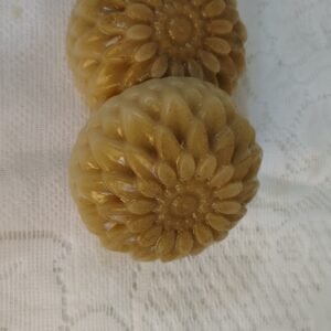 Rounded chandan soap